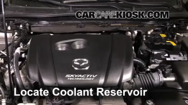 2014 Mazda 3 Touring 2.0L 4 Cyl. Sedan Antigel (Liquide de Refroidissement) Vérifiez le niveau d'antigel